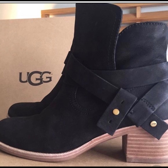 NWT ELORA UGG BOOTIES NEW IN BOX 9.5 - Picture 1 of 6